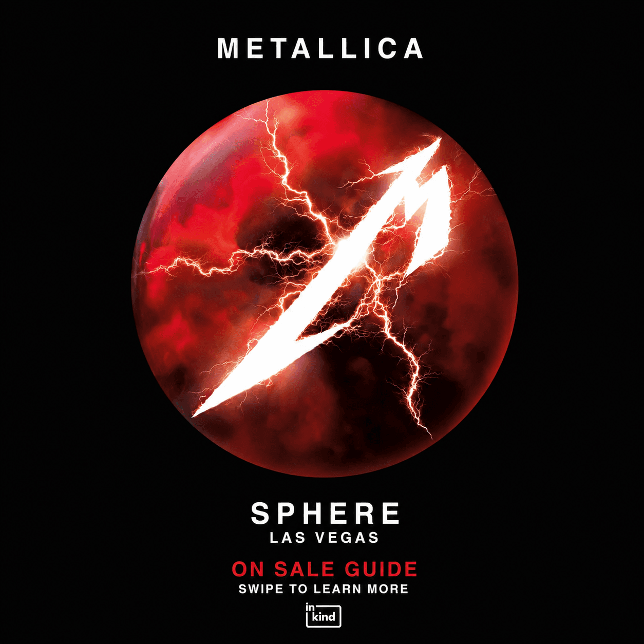 Metallica — Sphere, Las Vegas